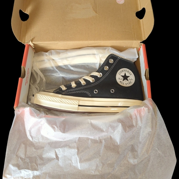 Converse Black High-Top Sneakers - Picture 3 of 6